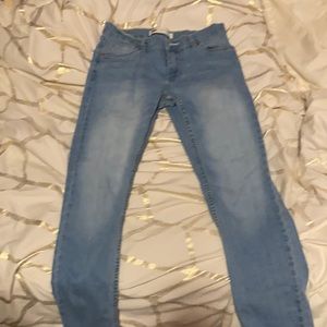 Jeans the brand is Levi's